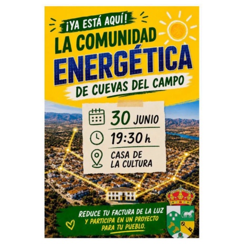 Súmate a la Comunidad Energética de Cuevas del Campo